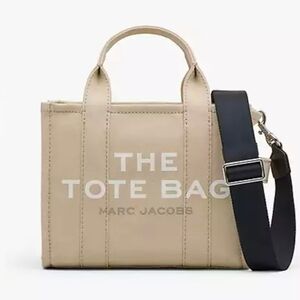 Marc Jacobs The Small Tote Bag – Beige Canvas – NWT
